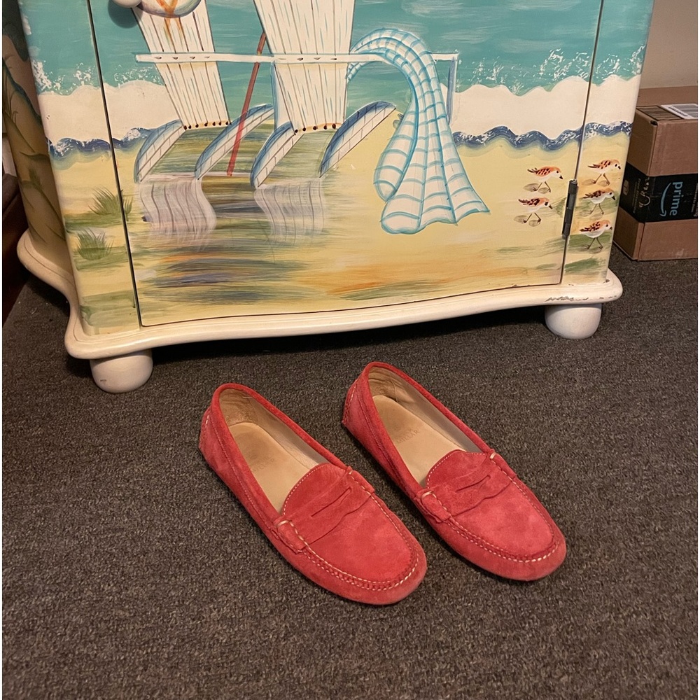 Beautiful Peter Millar Newport Suede Driving Shoe/Mocassin
